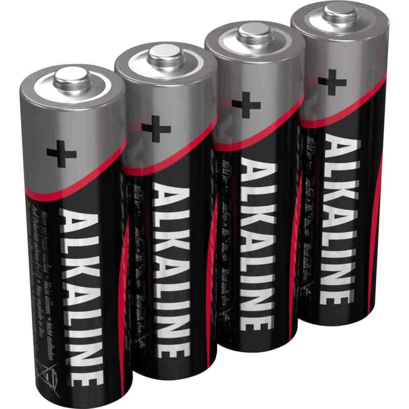 Single-use battery Ansmann 5015563 Alkaline AA Black Grey