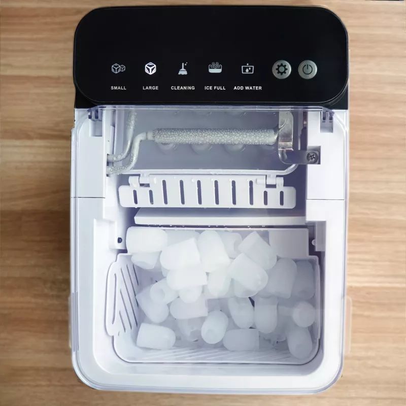 Ice cube maker BLAUPUNKT IMB301 — compact countertop ice machine, automatic ice production