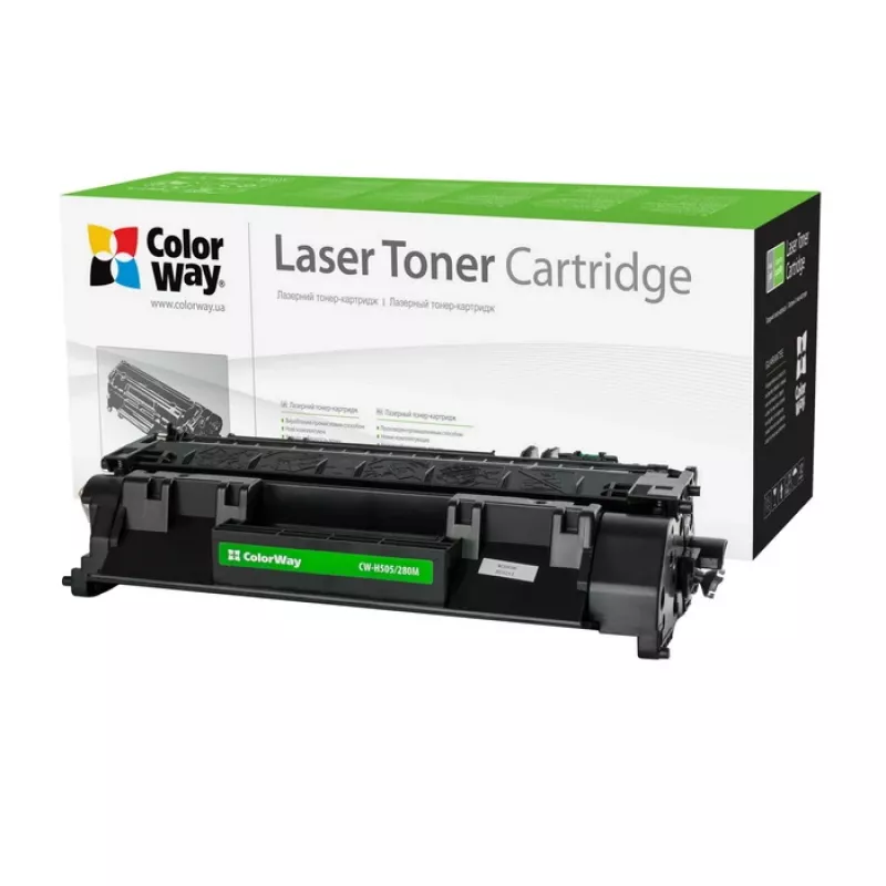 Toner cartridge ColorWay CW-H505/280M — Black, 2800 pages, 1 pc