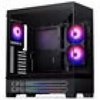 PHANTEKS XT View Matrix PC-Enclosure, Midi-Tower, E-ATX, Tempered Glass, Matrix LED - black (PH-XT523VM1_DBK01)