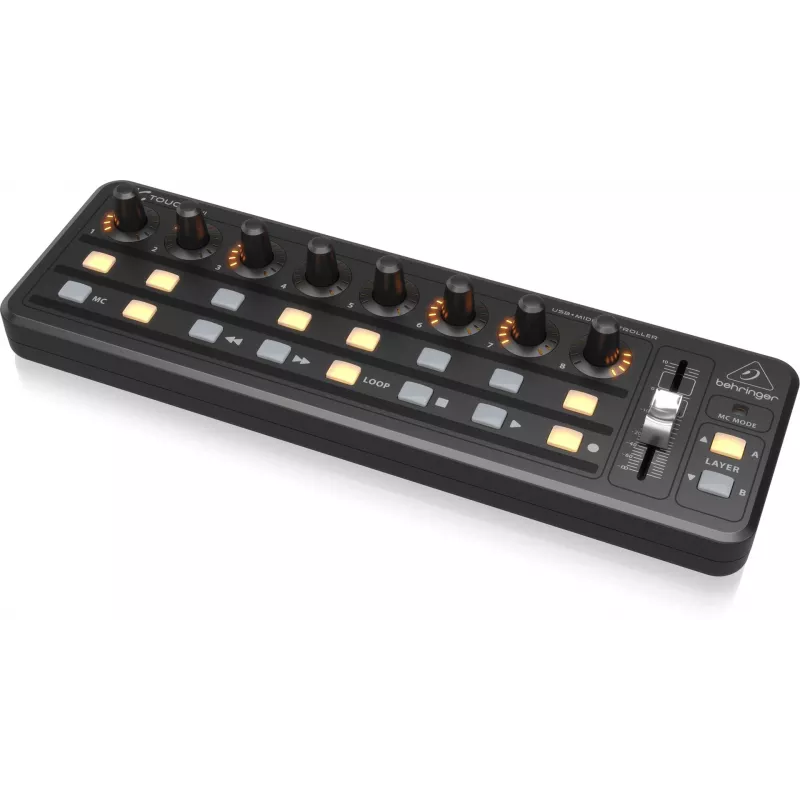 MIDI Keyboard USB Behringer X-TOUCH MINI Control type Buttons Rotary Slider Knobs