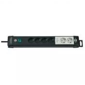 Power Extension Brennenstuhl 1951160600 3m 6 AC Outlets Black