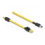 Networking Cable DeLOCK 81250 Black Yellow 1m Cat6