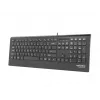 Wired keyboard NATEC BARRACUDA ES — compact layout, membrane switches, USB connection