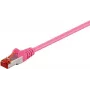 Microconnect SSTP610PI networking cable Pink 10 m Cat6 S/FTP (S-STP)