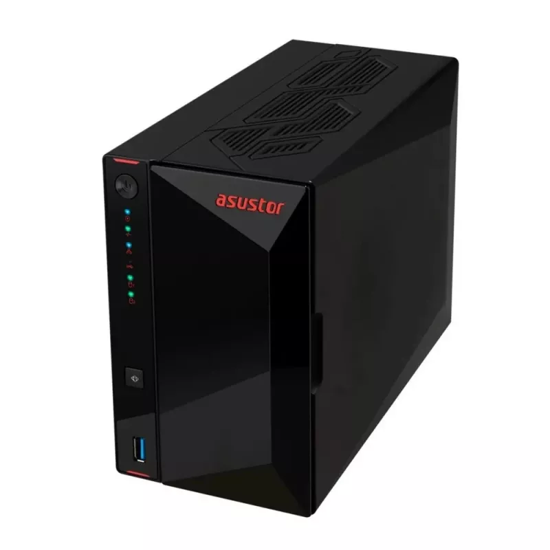 Asustor AS5402T NAS/storage server Intel® Celeron® N5105 4 GB DDR4 0 TB ADM Black