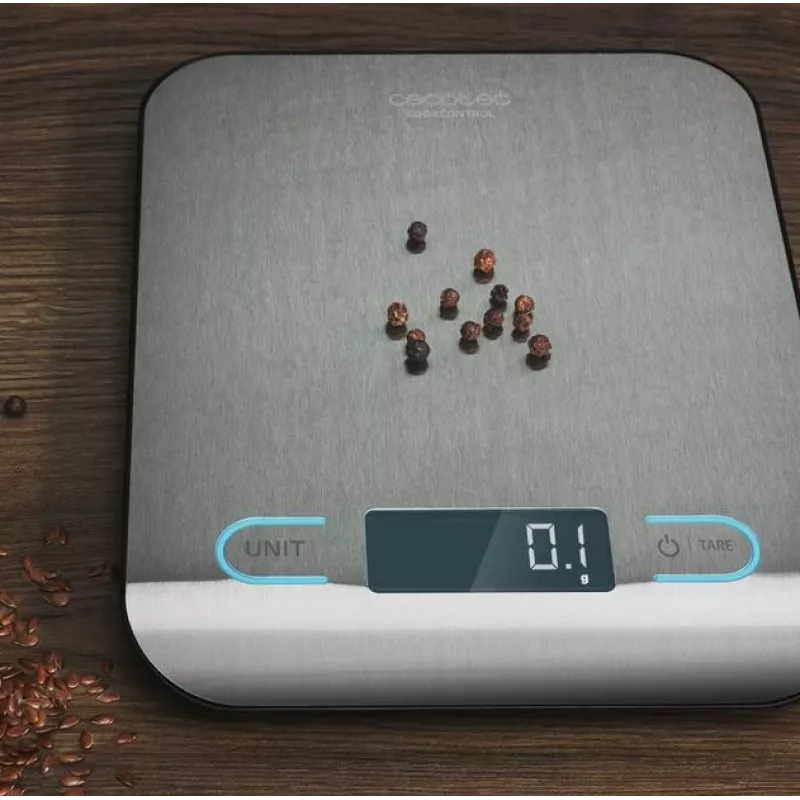 Cecotec Kitchen Scale | CookControl | Maximum weight (capacity) 5 kg | Graduation 1 g | Display type LCD