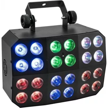 LED pixel light EUROLITE CLS-6 PIX HCL 6x12W RGBW — 6 fixtures, 12W LEDs, RGBW