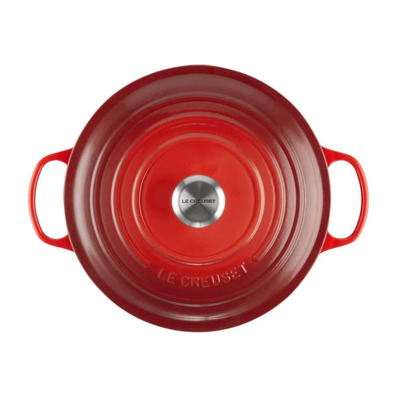 Le Creuset Signature Roaster round 20cm cherry red (21177200602430)