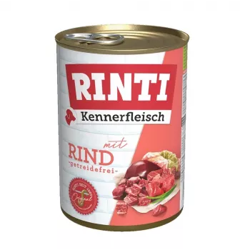 RINTI Kennerfleisch Beef - wet dog food - 400g
