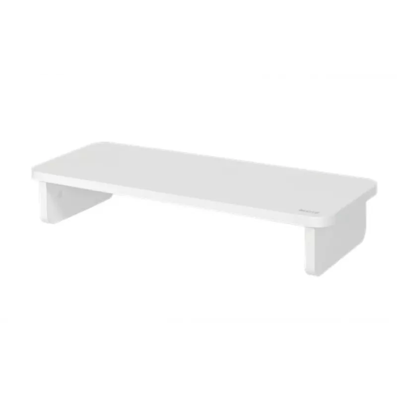 Monitor mount LEITZ Freestanding 64340001 — desk stand for 61 cm (24 inch) screens, 20 kg capacity, height adjustable, white