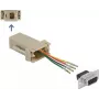 Assembly Kit D-Sub 9 pin female to RJ11/RJ14 DeLOCK 66770