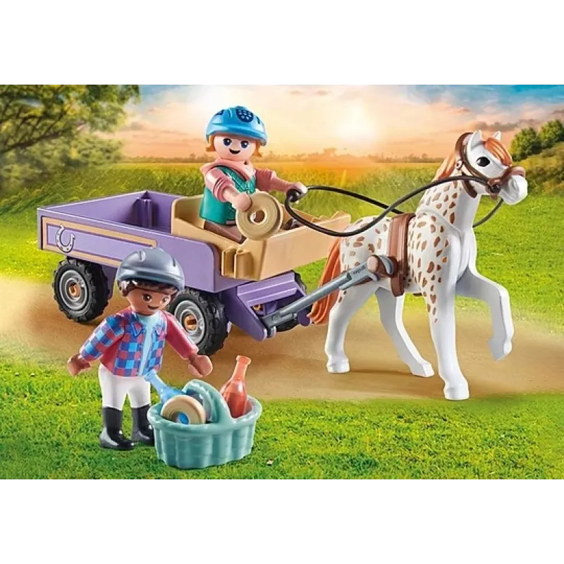 Playmobil 71496 Horses of Waterfall: Pony Carriage