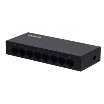 Dahua Technology SG1008-EUR network switch Unmanaged L2 Gigabit Ethernet (10/100/1000) Black
