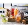 Glass Coffee Cups ZWILLING 39500-112-0 double-wall 335 ml, set of 2, oval, heat-resistant, with handles