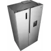 Gorenje HZF55082 NRS917E41XWD G400, Freestanding, American door, Grey, 2 door(s), Touch, LED