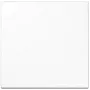 Wall plate / switch cover JUNG LS101WW, screwless plastic, 1-piece