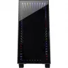 Chassis INTER-TECH X-608 INFINITY MICRO, microATX, RGB, Front and Side Tempered Glass, w/o PSU