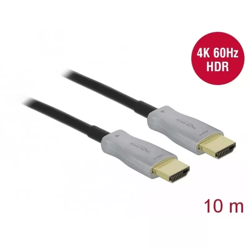 Active Optical Cable HDMI 4K 60 Hz 10 m DeLOCK 85010