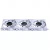 PHANTEKS 120mm case fan M25G2-120 D-RGB White — 120mm RGB cooling fan for PC cases