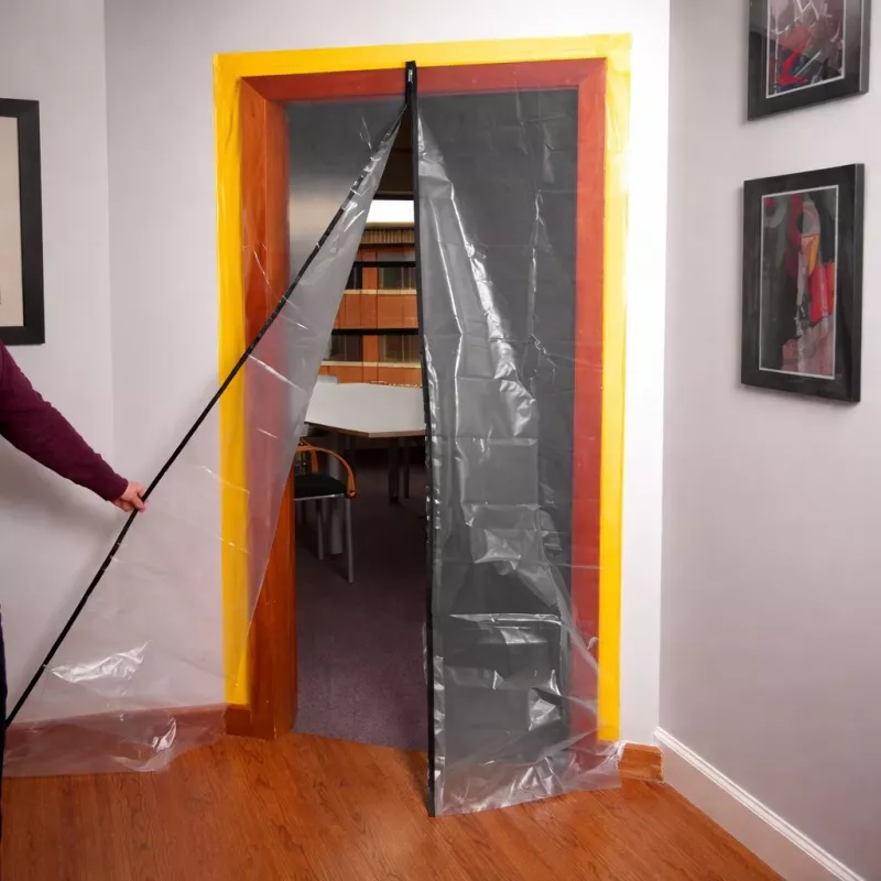 dust barrier door renovation Xxl, dust curtain 230X135 straight