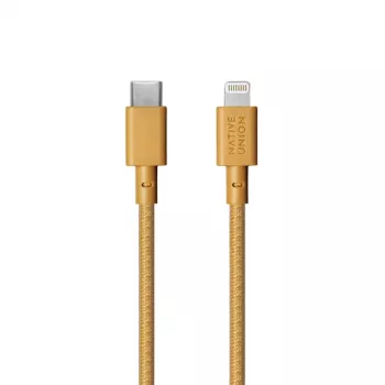 USB-A to Lightning Cable Native Union Night Cable — 3 m, Yellow