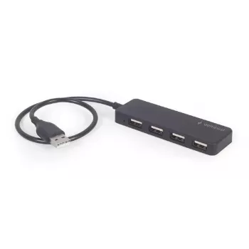 USB 2.0 hub Gembird UHB-U2P4-06 — 4 ports, compact USB expansion