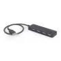 USB 2.0 hub Gembird UHB-U2P4-06 — 4 ports, compact USB expansion
