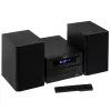 Mini Hi‑Fi Stereo System Adler AD 1917 — Bluetooth V5.3, CD/USB/MP3, 2×25W RMS, FM tuner, 4‑band EQ, AUX, Black