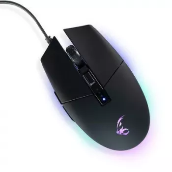 Gaming mouse MediaRange MRGS202 — right-hand, optical, 4000 DPI, 6 buttons, USB Type-A, black
