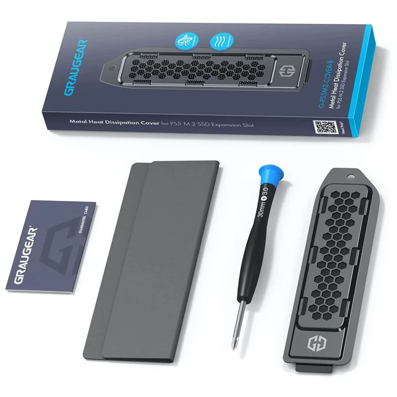 Graugear G-PS5M2-COVER-B Solid-state Drive Black