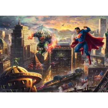 Thomas Kinkade Studios: DC Superman - Man of Steel, Puzzle 1000 Pieces