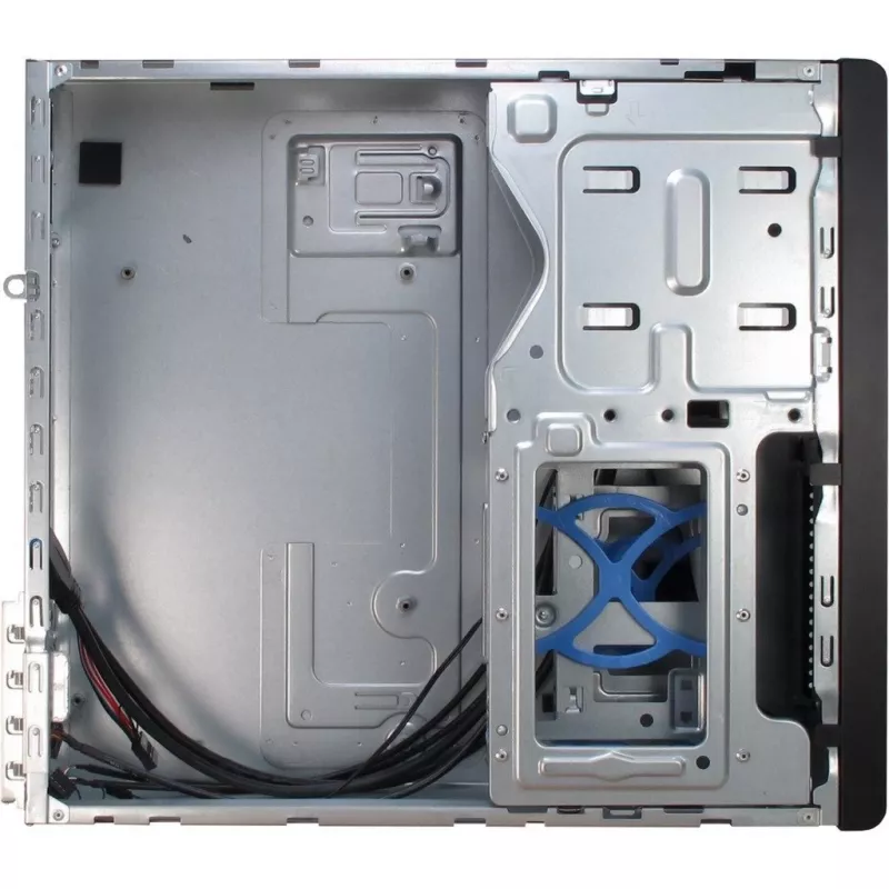 Inter-Tech IT-502 Desktop - Tower - micro ATX - no power supply - USB/Audio (88881234)