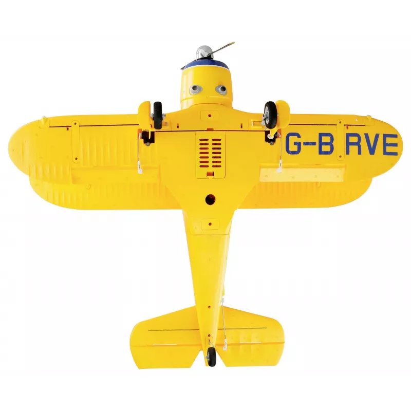 RC airplane Amewi AMXFlight Beech D17s 3D/6G RTF — yellow, ready-to-fly model