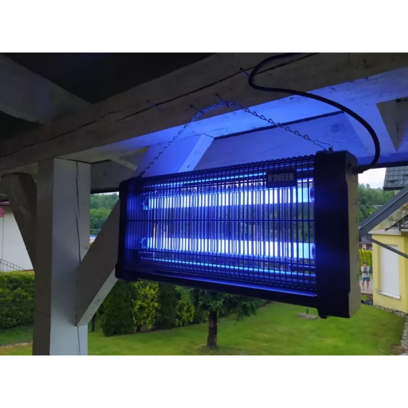 Insecticide lamp NOVEEN IKN30 Black — UV light, energy-efficient, indoor pest control