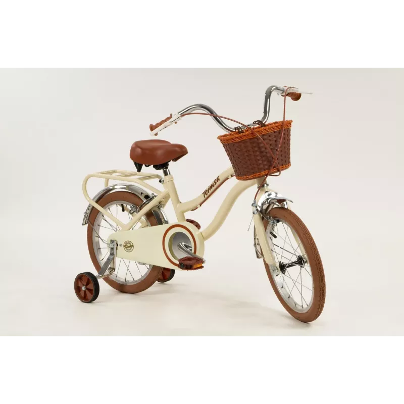 Children's bike Toimsa 16 inch model TOI16231 Vintage Beige — 16 inch wheel, kids bicycle