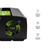 Green Cell Voltage Converter PowerInverter LCD 12 V 500W/1000W Car Inverter with display - pure sine wave power adapter/inverter Auto Black