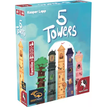 Deep Print Games: 5 Towers, Card Game