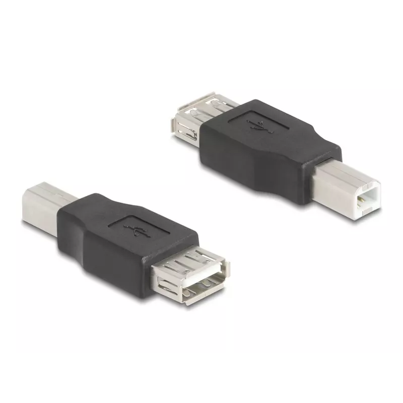 Cable Gender Changer DeLOCK 67199 USB Type-B to Type-A Black