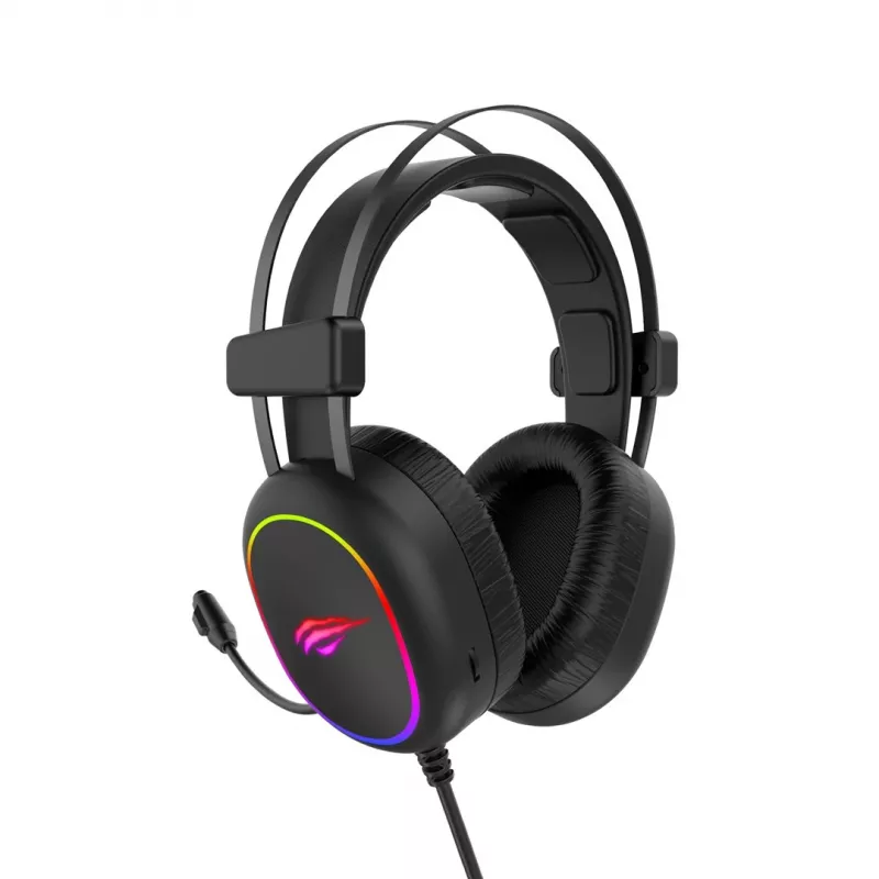 Havit GAMING HEADPHONE RGB BLACK 2016D Headset Wired headband