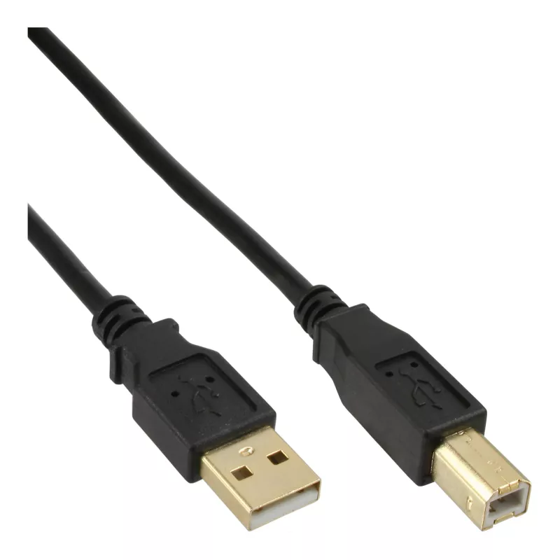 Microconnect USBAB5G USB cable USB 2.0 5 m USB A USB B Black