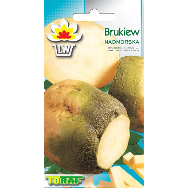 Nadmorska Rutabaga Toraf Vegetable Seeds, 1g Package