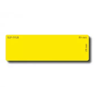 Seiko Instruments - Yellow - 28 x 89 mm 130 pc(s). Labels - for Smart Label Printer 100, 120, 200, 220, 620, 650SE, EZ30, Pro (42100605)