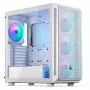 Endorfy Arx 700 ARGB PC-Enclosure, Midi-Tower, ATX, Tempered Glass - including 4x 140-mm-ARGB-Fan, White (EY2A017)