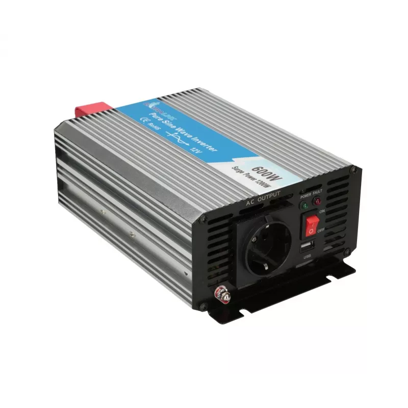 Voltage converter Extralink OPIP-600W 12V 600W pure sine