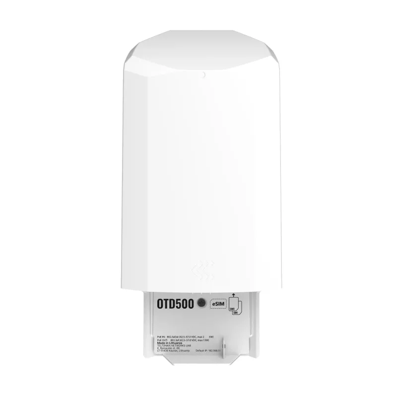 Teltonika OTD500 5G Router, 4G Cat 19, 3G, eSIM, PoE in/out, IP55
