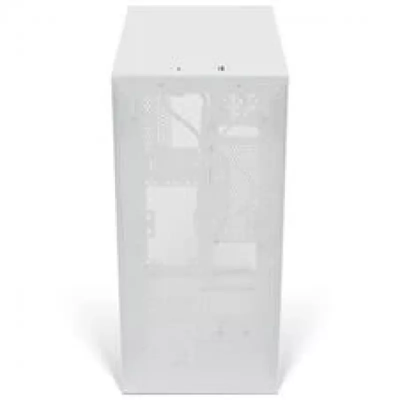 Mini-ATX PC case ssupd Meshroom S V2, white, mesh panels, supports ATX motherboard and PCIe 5.0