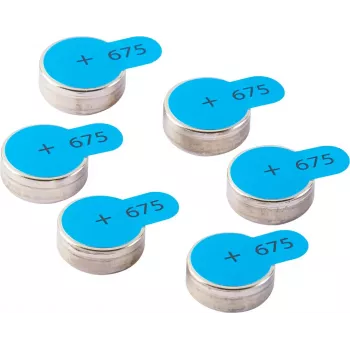 Intenso Energy A675 zinc-air hearing aid batteries