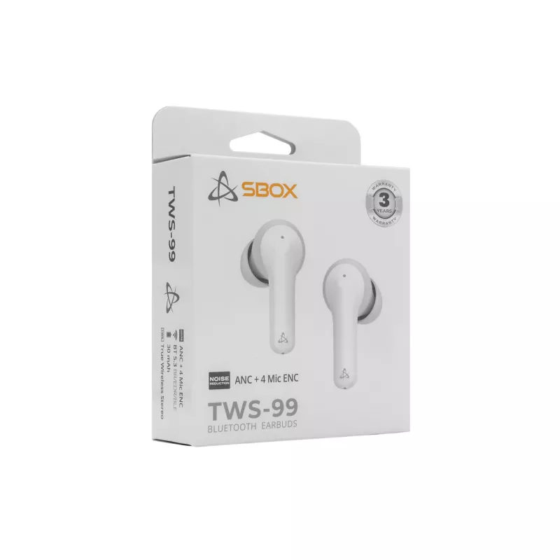 Headphones SBOX EB-TWS99 White