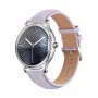 Smartwatch Colmi L28 Silver-Purple with Purple Leather Strap